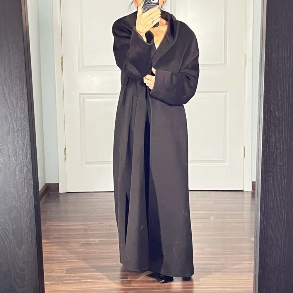 Cinzia Rocca wool angora blend maxi winter coat size 10